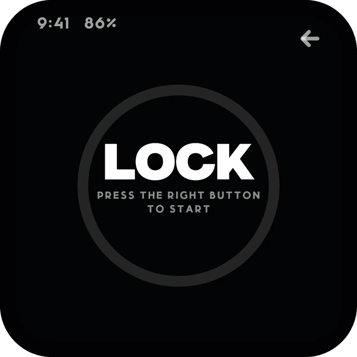 POP LOCK: press the right button to start